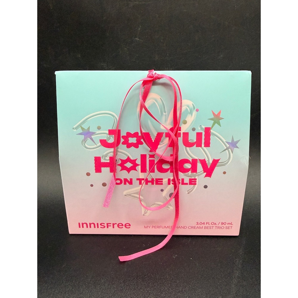 Innisfree NEW‎ Joyful Holiday On The Isle My Perfumed Hand Cream Best Trio Set
